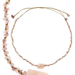 Béryl quartz rose collection glamour de vanessa simon